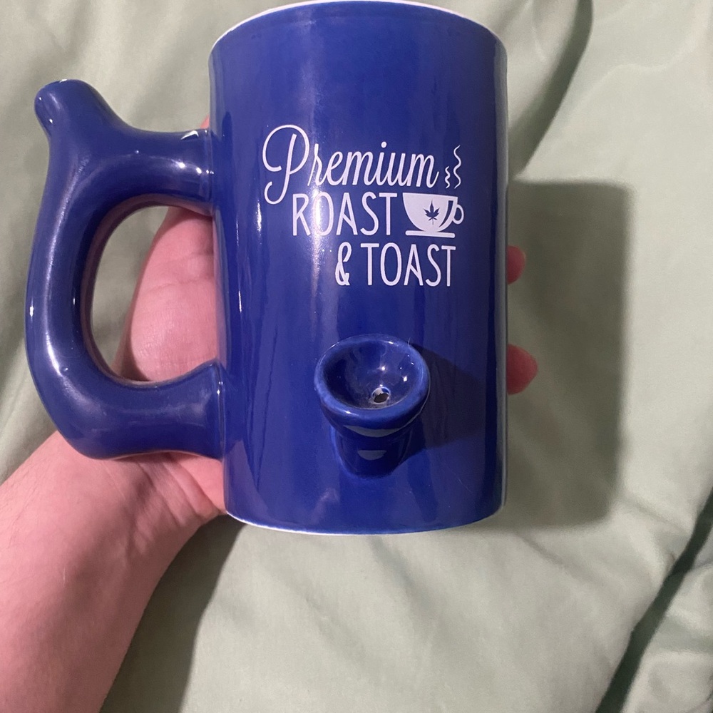 Blue Premium Roast & Toast Mug